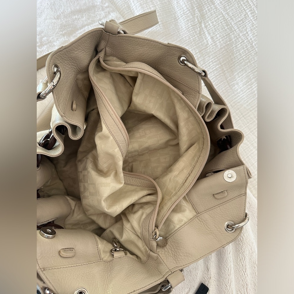 Furla Cream-Sand Colored Handbag - Picture 9 of 14